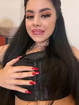 Snapshot of Ameliablack_1 chatting on January 7, 12:24 am Ameliablack 1 online show from January 7, 12:24 am