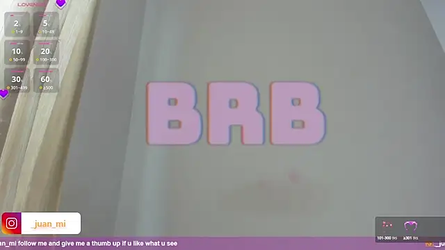 juanmiss online show from October 1, 3:16 pm