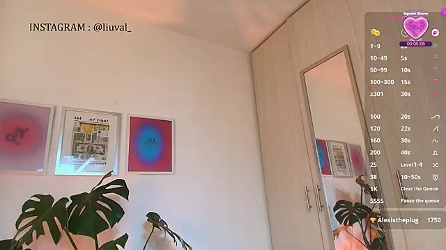 Liujunne2 online show from May 16, 1:37 am