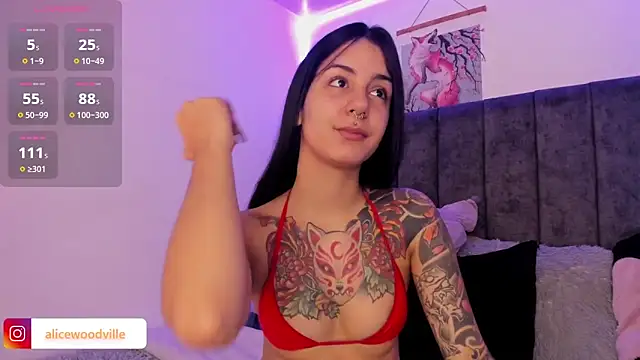 Alice woodville online show from February 11, 5:29 pm