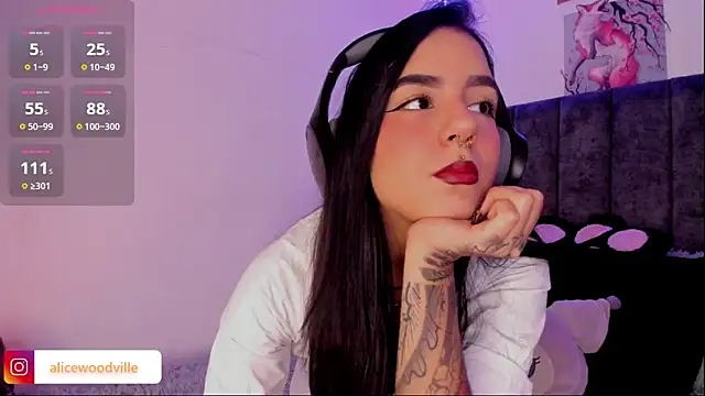 Alice woodville online show from February 18, 4:36 pm