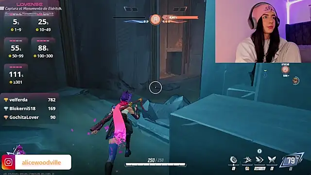 Alice woodville online show from February 15, 9:39 pm