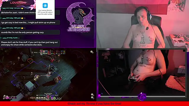 Snapshot of Rae-Suon chatting on February 27, 5:51 am Rae-Suon online show from February 27, 5:51 am