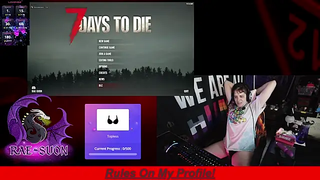 Rae-Suon online show from November 6, 11:20 pm