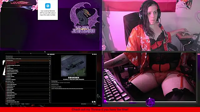 Snapshot of Rae-Suon chatting on February 15, 12:48 am Rae-Suon online show from February 15, 12:48 am
