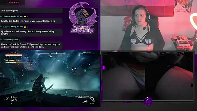 Snapshot of Rae-Suon chatting on March 7, 5:18 am Rae-Suon online show from March 7, 5:18 am