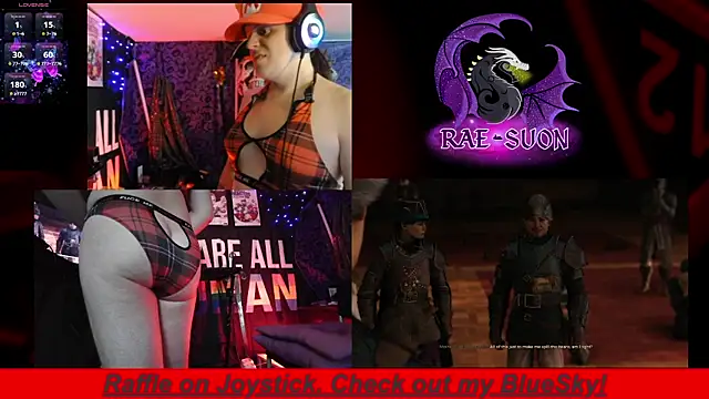 Snapshot of Rae-Suon chatting on October 17, 2:37 am Rae-Suon online show from October 17, 2:37 am