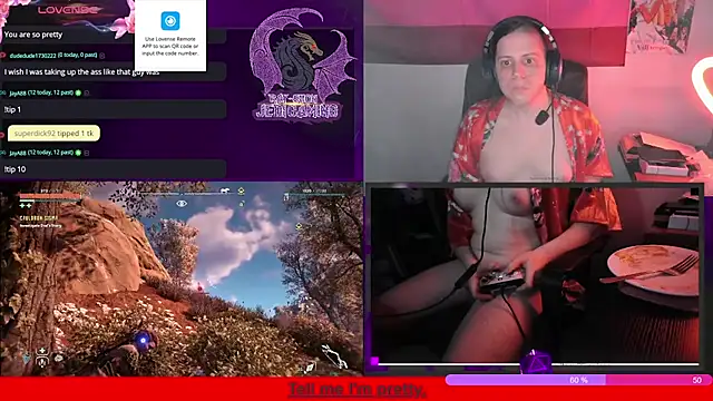 Snapshot of Rae-Suon chatting on March 4, 5:11 am Rae-Suon online show from March 4, 5:11 am