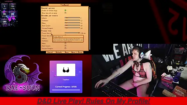 Rae-Suon online show from November 9, 1:20 am