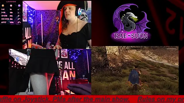Snapshot of Rae-Suon chatting on October 12, 2:35 am Rae-Suon online show from October 12, 2:35 am