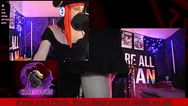 Snapshot of Rae-Suon chatting on October 9, 2:34 am Rae-Suon online show from October 9, 2:34 am