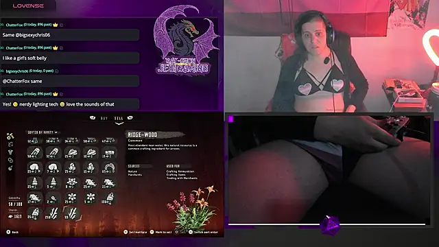 Snapshot of Rae-Suon chatting on March 6, 11:09 pm Rae-Suon online show from March 6, 11:09 pm