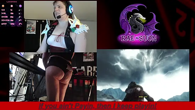 Snapshot of Rae-Suon chatting on October 2, 2:37 am Rae-Suon online show from October 2, 2:37 am