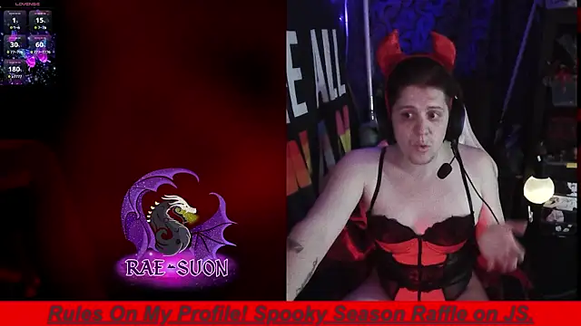 Rae-Suon online show from November 1, 2:29 am