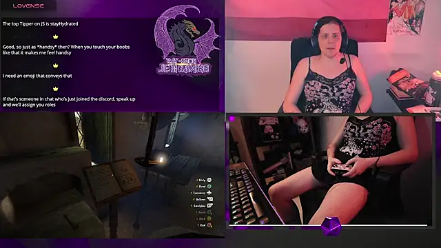 Snapshot of Rae-Suon chatting on February 21, 7:23 am Rae-Suon online show from February 21, 7:23 am