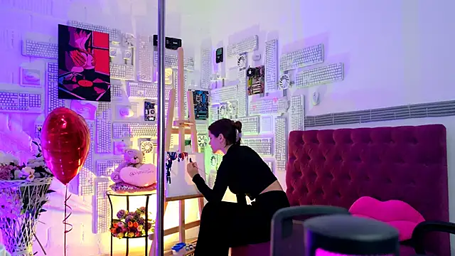 Snapshot of EvaThopson chatting on February 13, 12:21 pm EvaThopson online show from February 13, 12:21 pm