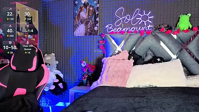 SolBeaumont1 online show from July 13, 7:13 pm