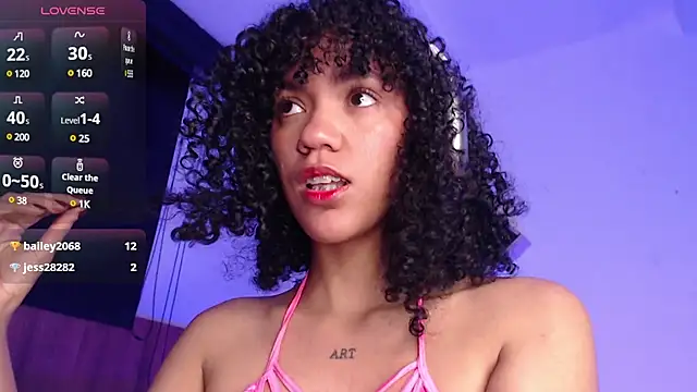 Snapshot of AmarantaFoxx chatting on February 20, 1:57 am AmarantaFoxx online show from February 20, 1:57 am