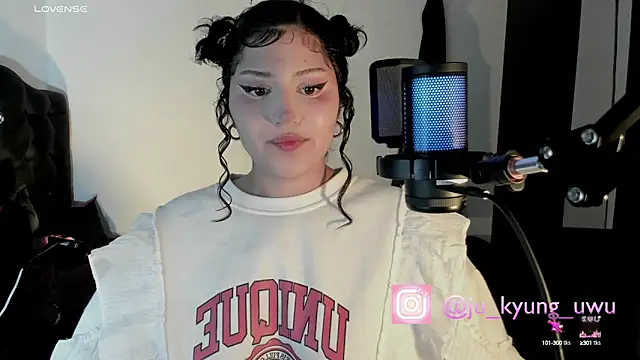 Snapshot of Ju_Kyung chatting on March 14, 7:59 am Ju Kyung online show from March 14, 7:59 am