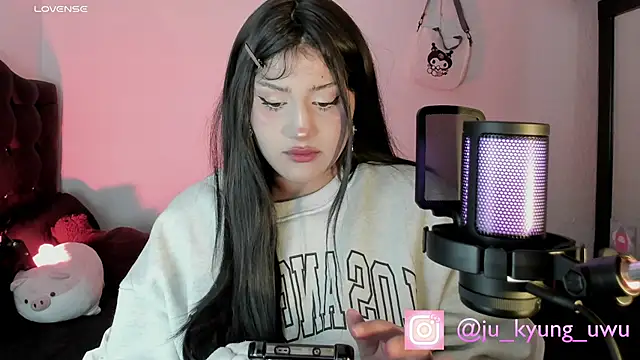 Snapshot of Ju_Kyung chatting on February 26, 6:08 am Ju Kyung online show from February 26, 6:08 am