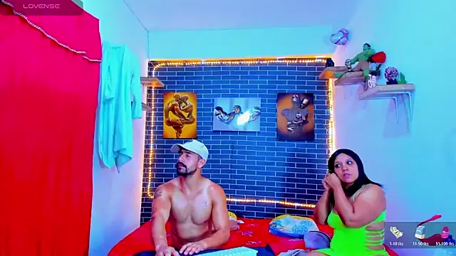 Snapshot of alessandro27yleonora chatting on November 20, 11:00 am alessandro27yleonora online show from November 20, 11:00 am