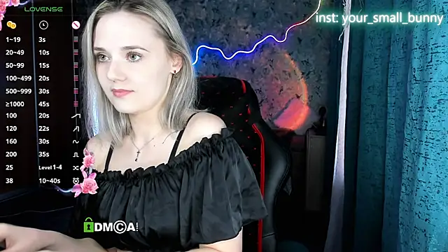 Your small bunny online show from July 12, 2:12 am