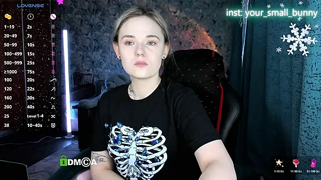 Your small bunny online show from February 20, 2:08 am