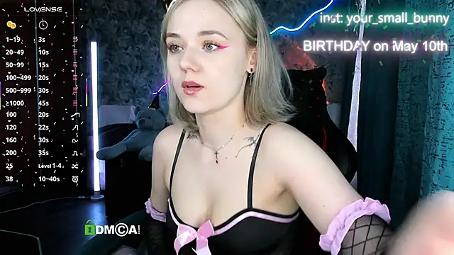Snapshot of Your_small_bunny chatting on May 9, 2:04 am Your small bunny online show from May 9, 2:04 am