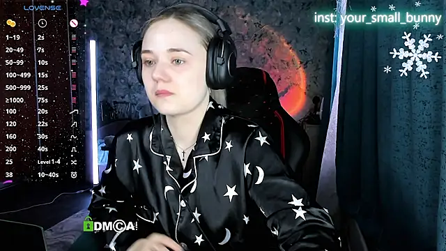 Your small bunny online show from February 27, 2:12 am