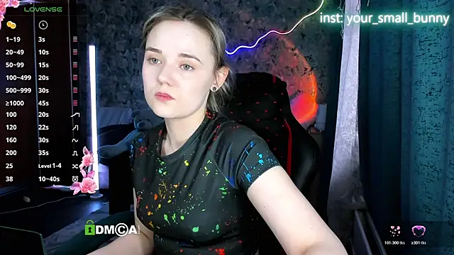 Your small bunny online show from April 12, 2:04 am