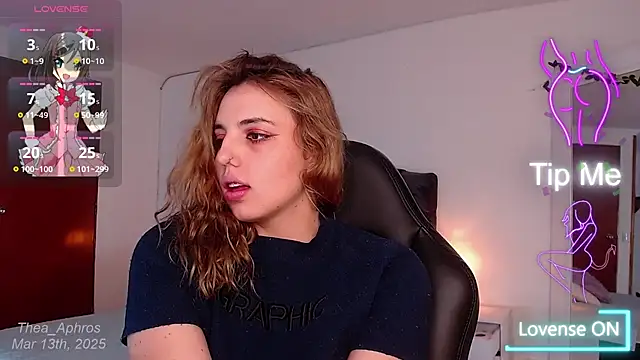 Thea Aphros  online show from March 14, 8:32 am