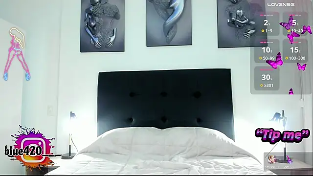 Skyler  blue4 online show from January 11, 12:01 am