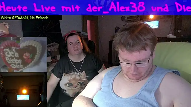Snapshot of der_alex38 chatting on February 25, 7:49 pm der alex38 online show from February 25, 7:49 pm