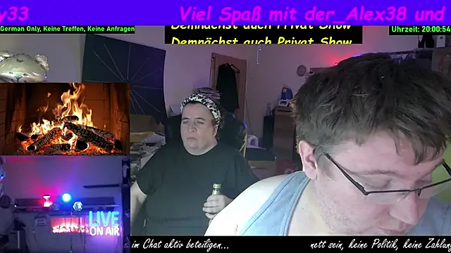 der alex38 online show from February 15, 7:02 pm