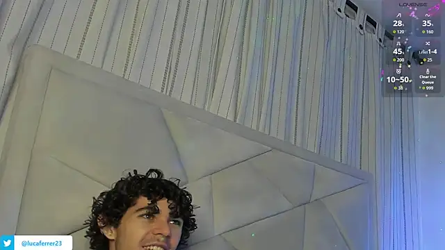 Luca ferrer  online show from December 20, 2:14 am