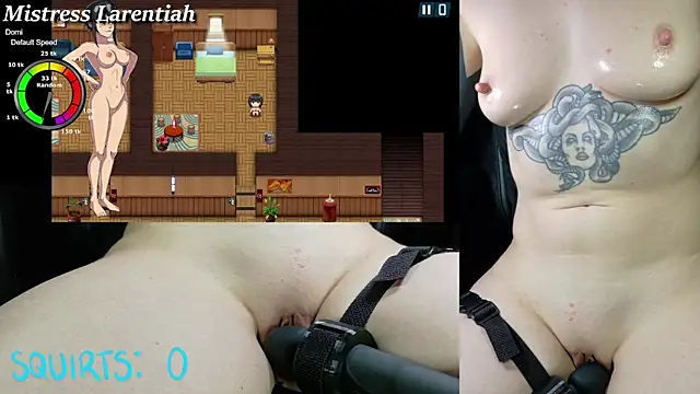 mistress larentiah online show from March 14, 9:10 pm