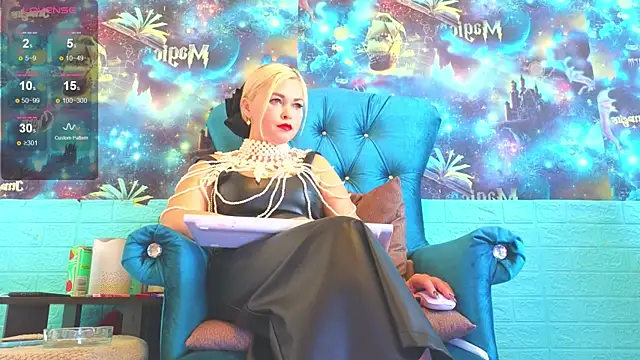 Snow Goddess online show from October 12, 3:41 am