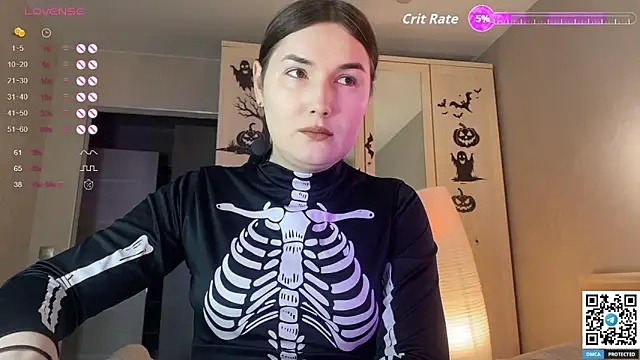 Snapshot of Maria_Bowie chatting on October 30, 6:44 am Maria Bowie online show from October 30, 6:44 am