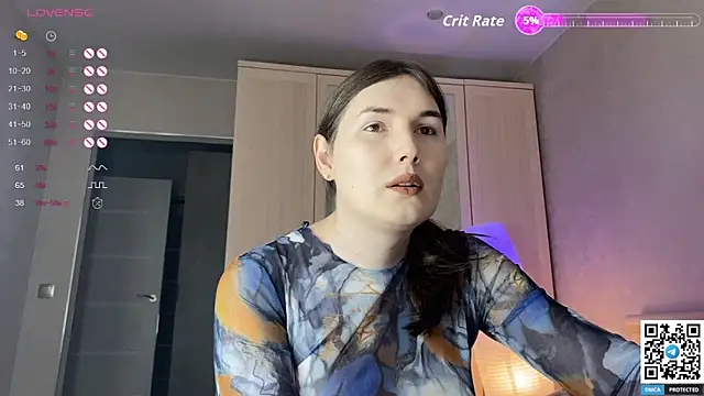 Snapshot of Maria_Bowie chatting on October 19, 7:44 am Maria Bowie online show from October 19, 7:44 am