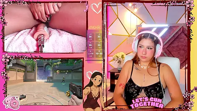 Snapshot of BellyRouse chatting on February 1, 5:17 am BellyRouse online show from February 1, 5:17 am