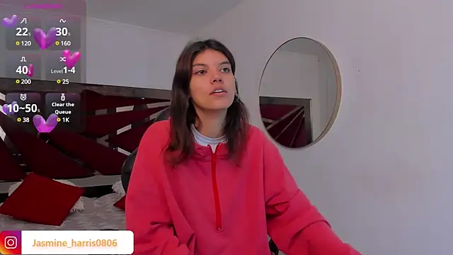 Snapshot of JasmineHarris chatting on March 18, 11:33 am JasmineHarris online show from March 18, 11:33 am