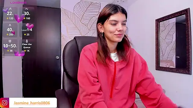 Snapshot of JasmineHarris chatting on March 13, 11:51 am JasmineHarris online show from March 13, 11:51 am