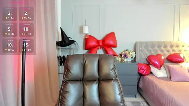 Snapshot of I_D_A chatting on February 20, 6:26 am I D A online show from February 20, 6:26 am