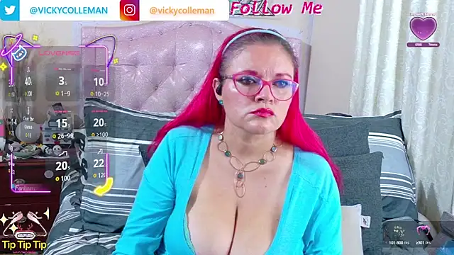 Snapshot of VickyColleman chatting on September 29, 7:48 am VickyColleman online show from September 29, 7:48 am