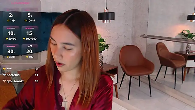 Snapshot of AdeleAndersonn chatting on December 5, 7:55 pm AdeleAndersonn online show from December 5, 7:55 pm