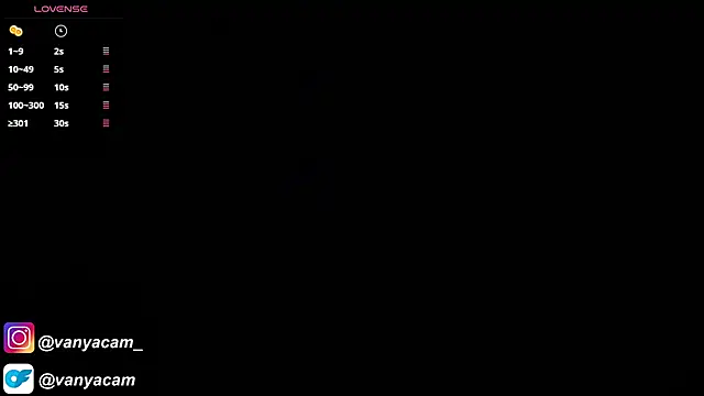 vanyacam  online show from October 9, 2:45 am