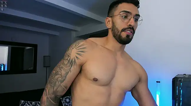 tony muscle online show from February 13, 12:13 am