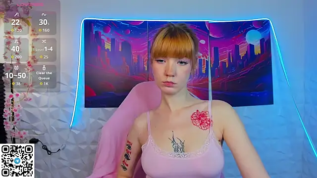 Linablueeyed online show from October 31, 10:01 am