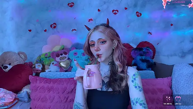 Snapshot of _Devill_Baby chatting on February 28, 8:14 am Devill Baby online show from February 28, 8:14 am