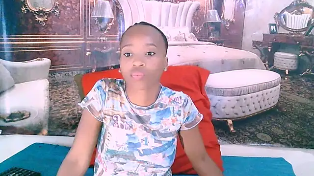 Snapshot of EbonyCreamy69 chatting on February 13, 6:57 am EbonyCreamy69 online show from February 13, 6:57 am